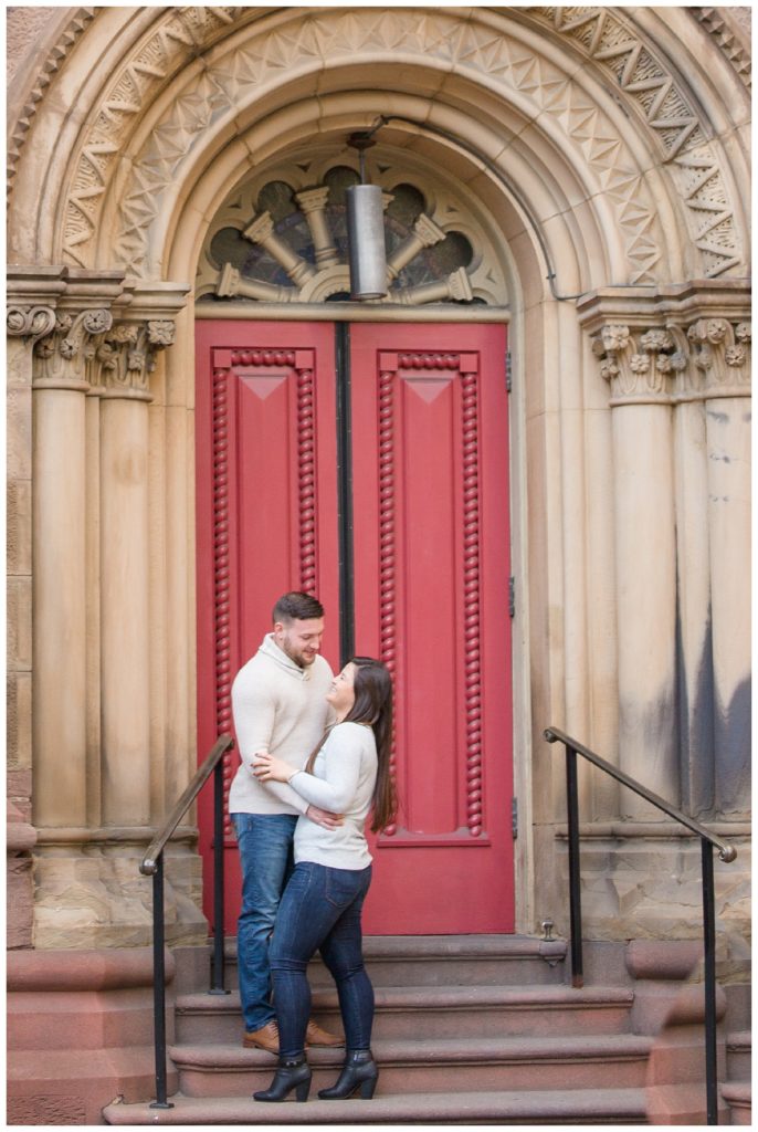 Rittenhouse Square Philadelphia Engagement Session Photos