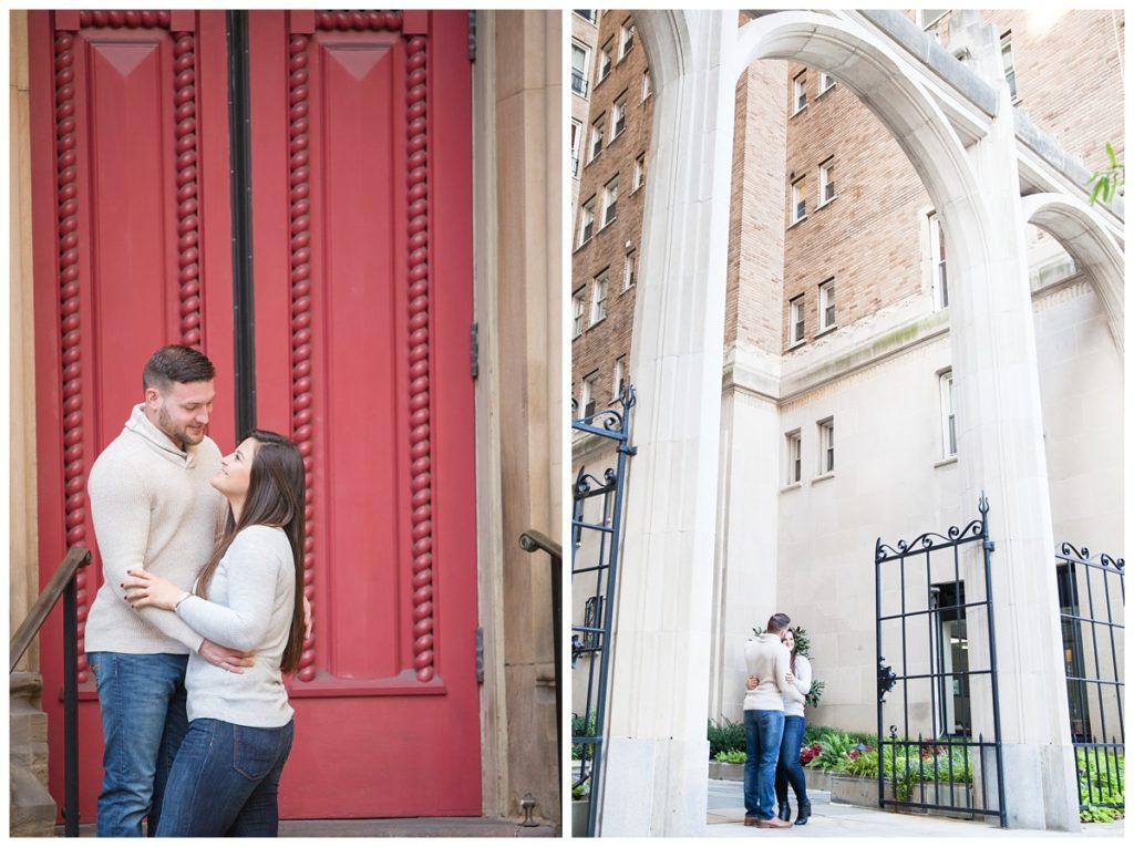 Rittenhouse Square Philadelphia Engagement Session Photos